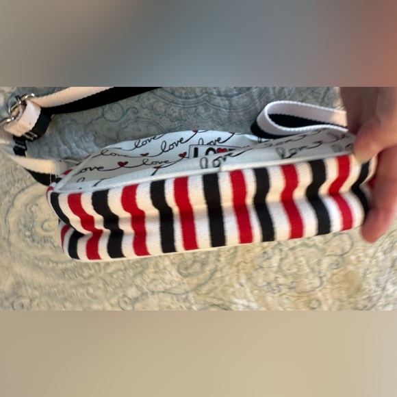 Brighton Love Scroll Crossbody Canvas Camera Bag - Picture 16 of 16